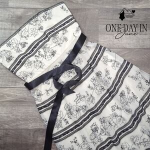 BCBGMAXAZRIA Strapless Layered Mini Dress Size 10